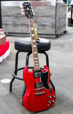 Epiphone - 1961 Les Paul SG Standard Electric Guitar with Case - Aged Sixties Cherry 2